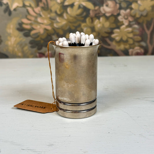 Vintage Silver Match Holder
