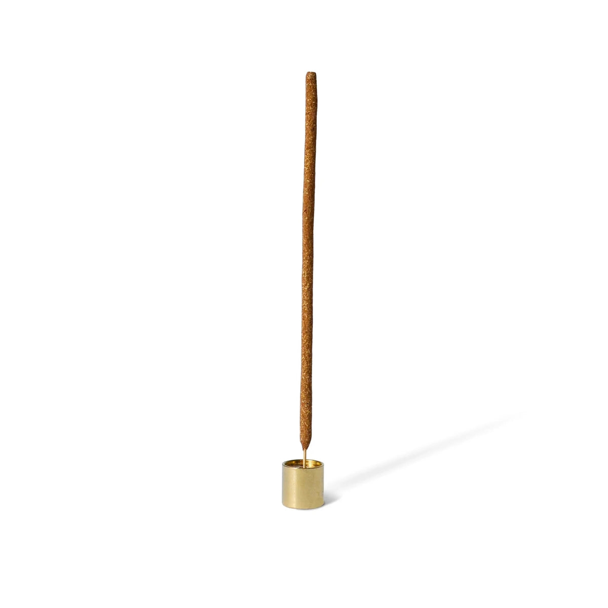 Mini Cylinder Brass Incense Holder