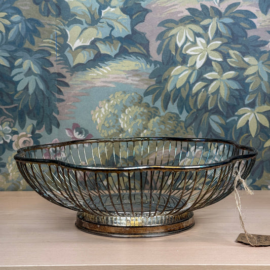 Vintage Silver Metal Bowl