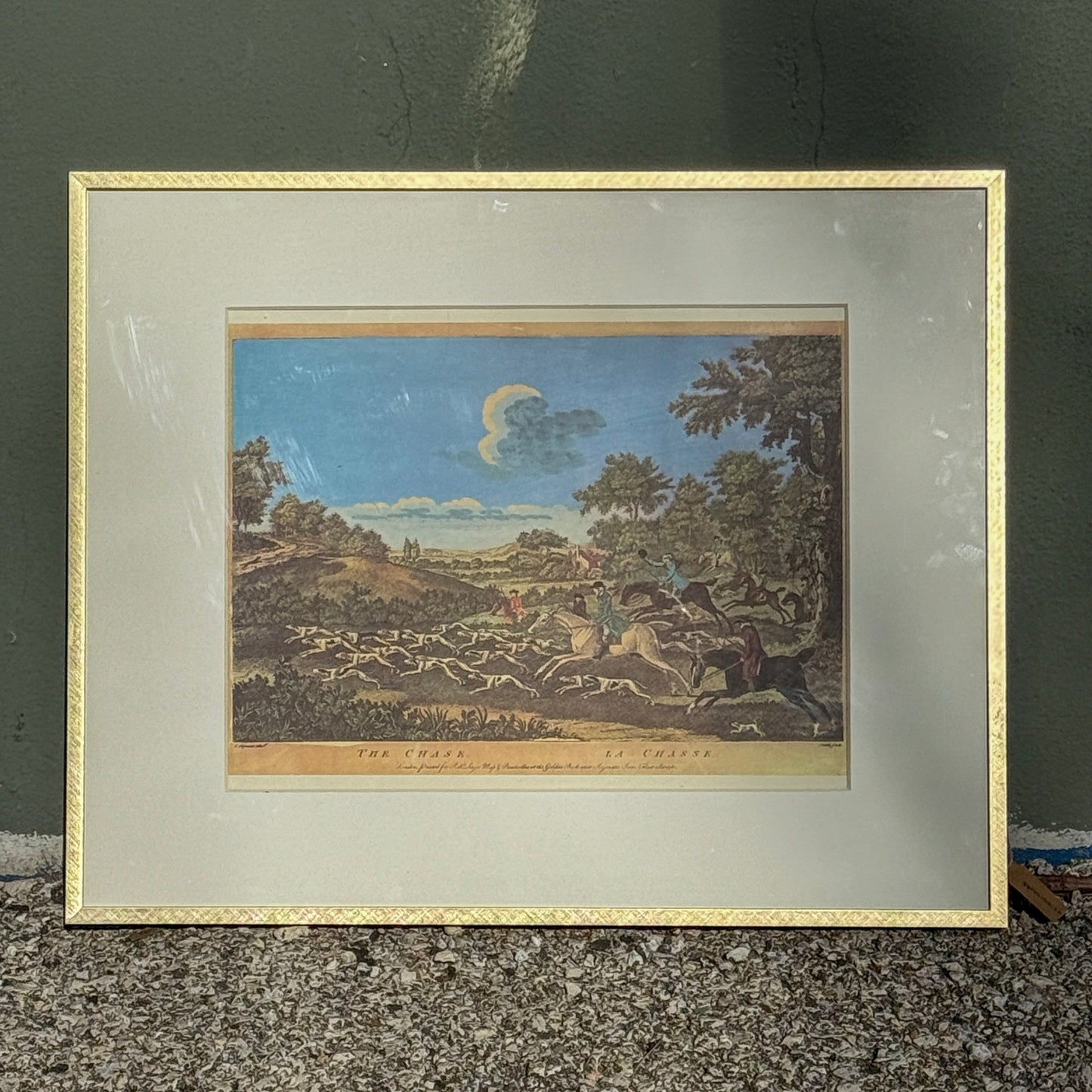 The Chase, Framed Print