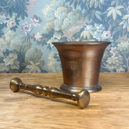 Brass Mortar & Pestle
