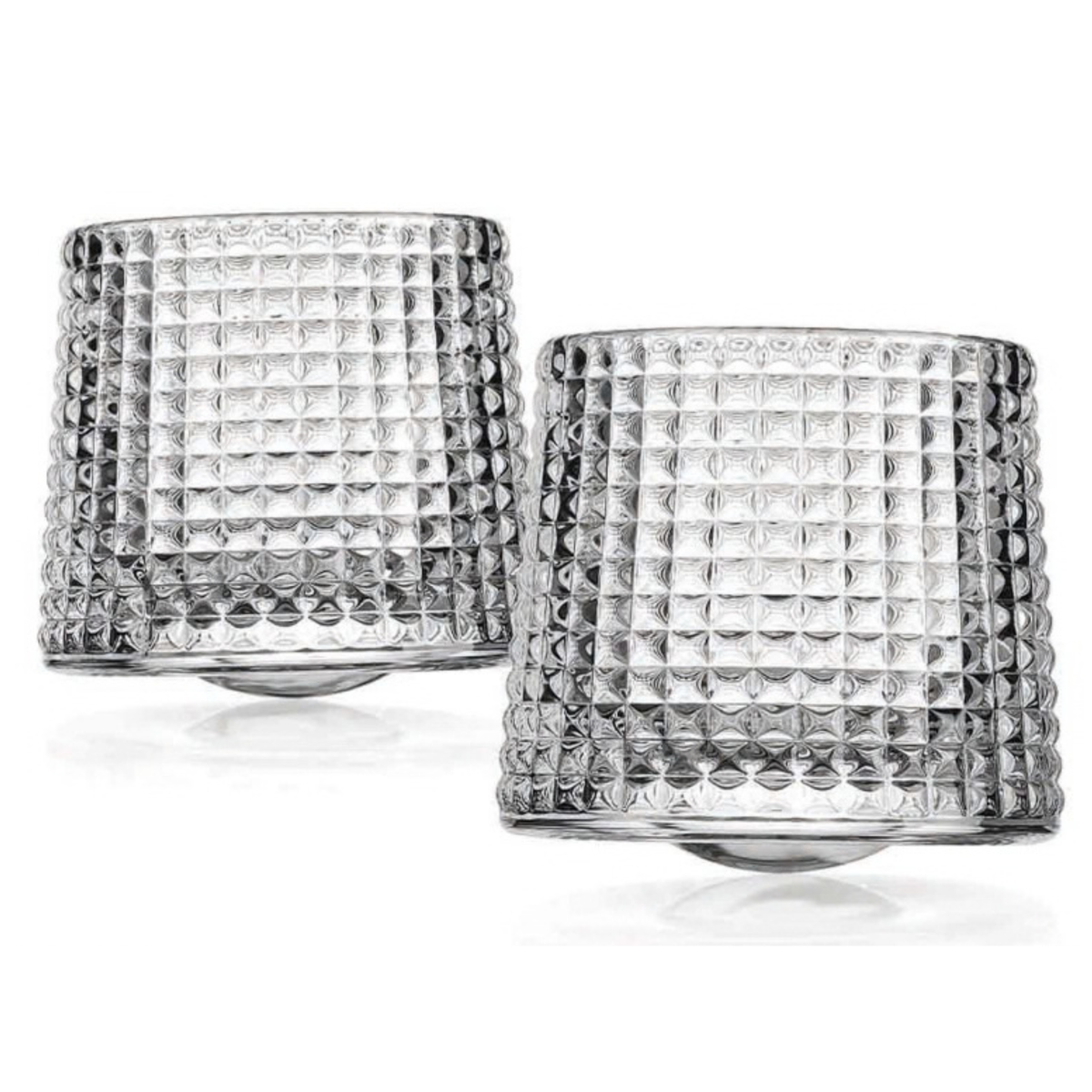 Godinger Spinning Crystal Whiskey Glasses