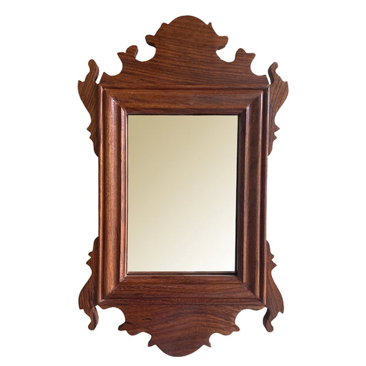 Wood Colonial Style Chippendale Mirror