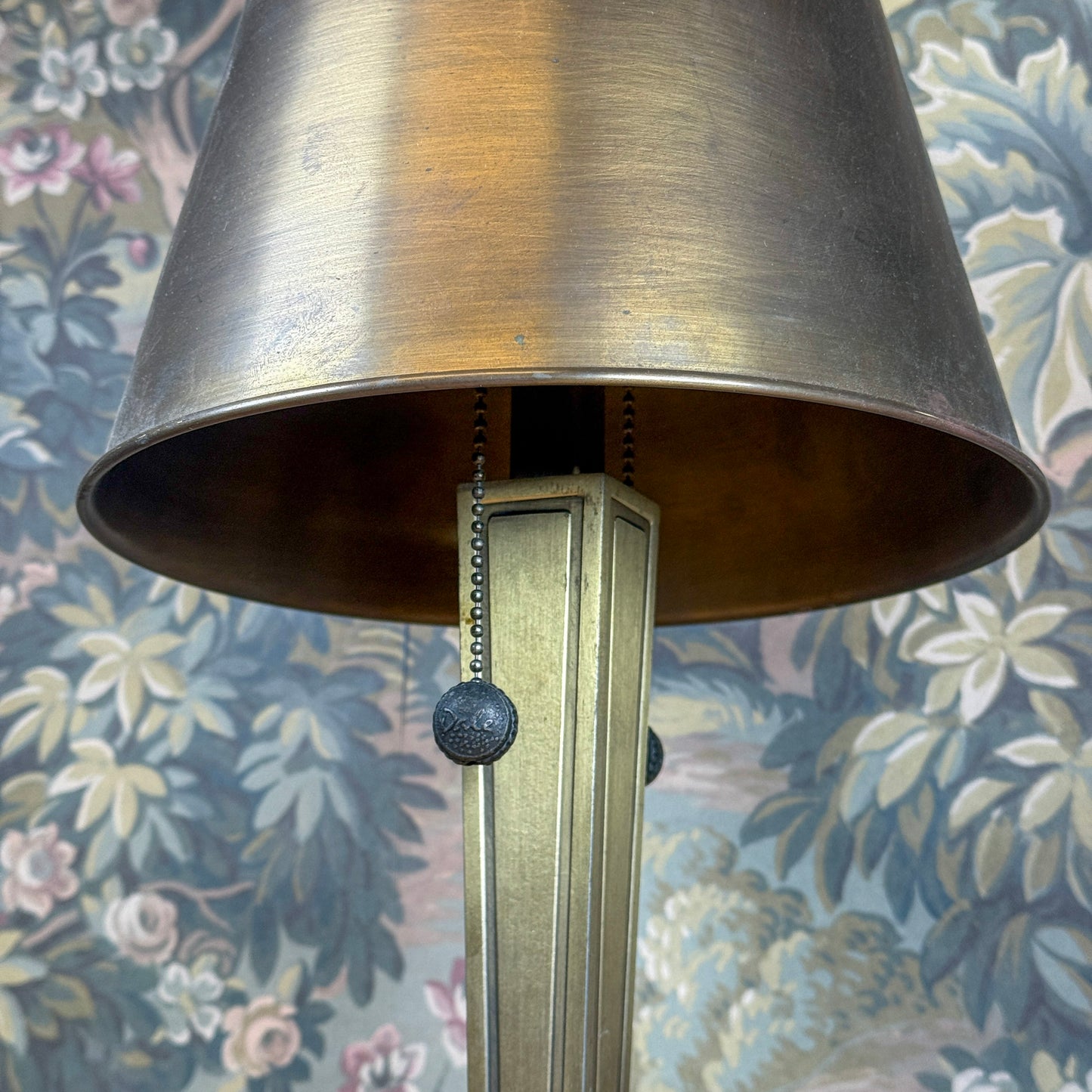 Vintage Brass Finish Lamp