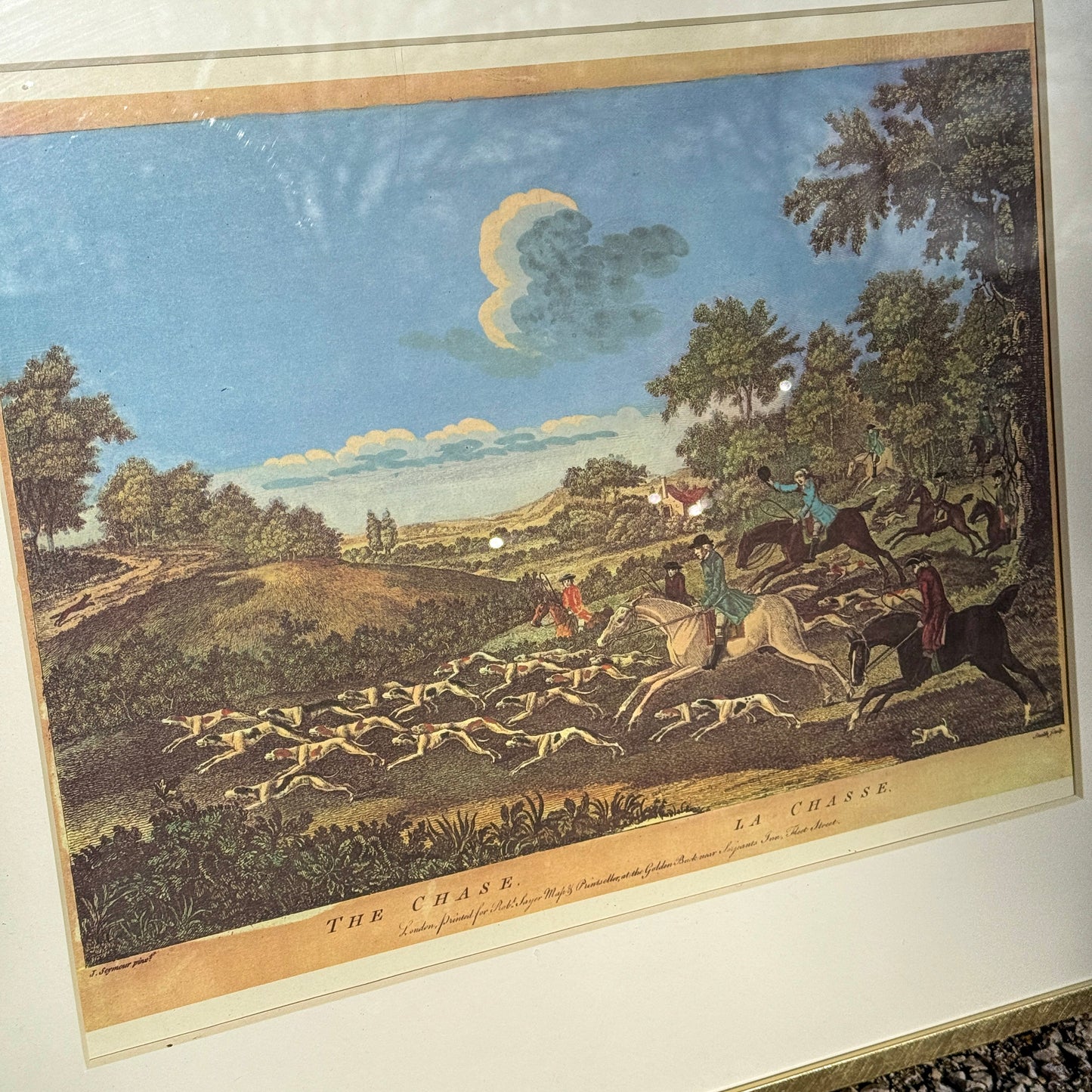 The Chase, Framed Print
