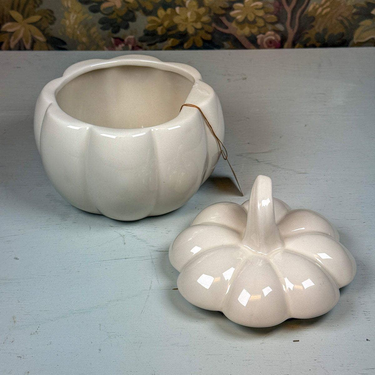 Creamy White Pumpkin Jar