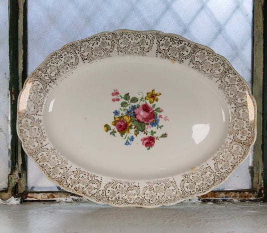 Keystone Canonsburg Floral Oval Platter – The Hallmark