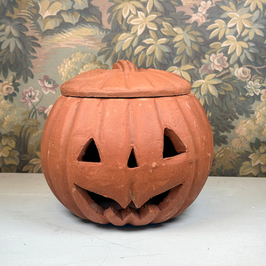 1990s Terracotta Jack-O-Lantern