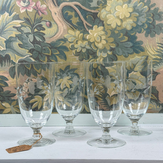 Set of 4 Iced Tea Glasses