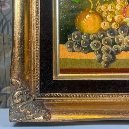 Velvet Matted Fruit Painting