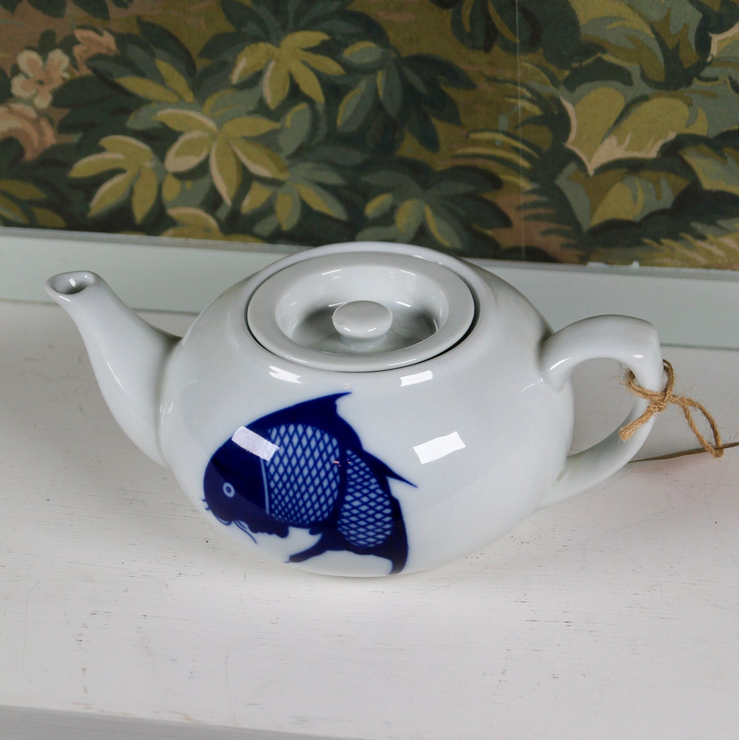 Blue Koi Teapot