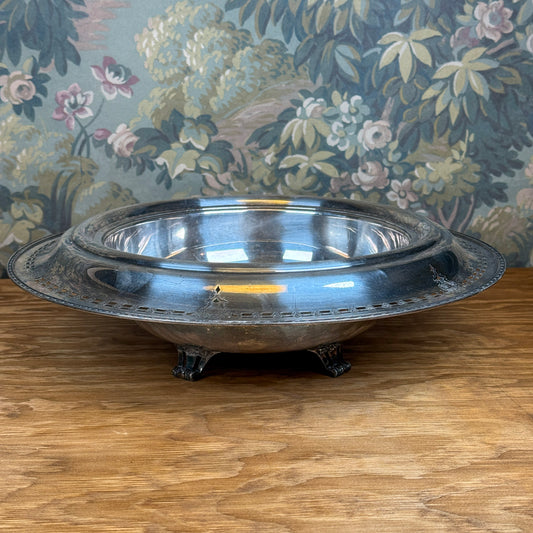 Silver Serving Dish Catchall