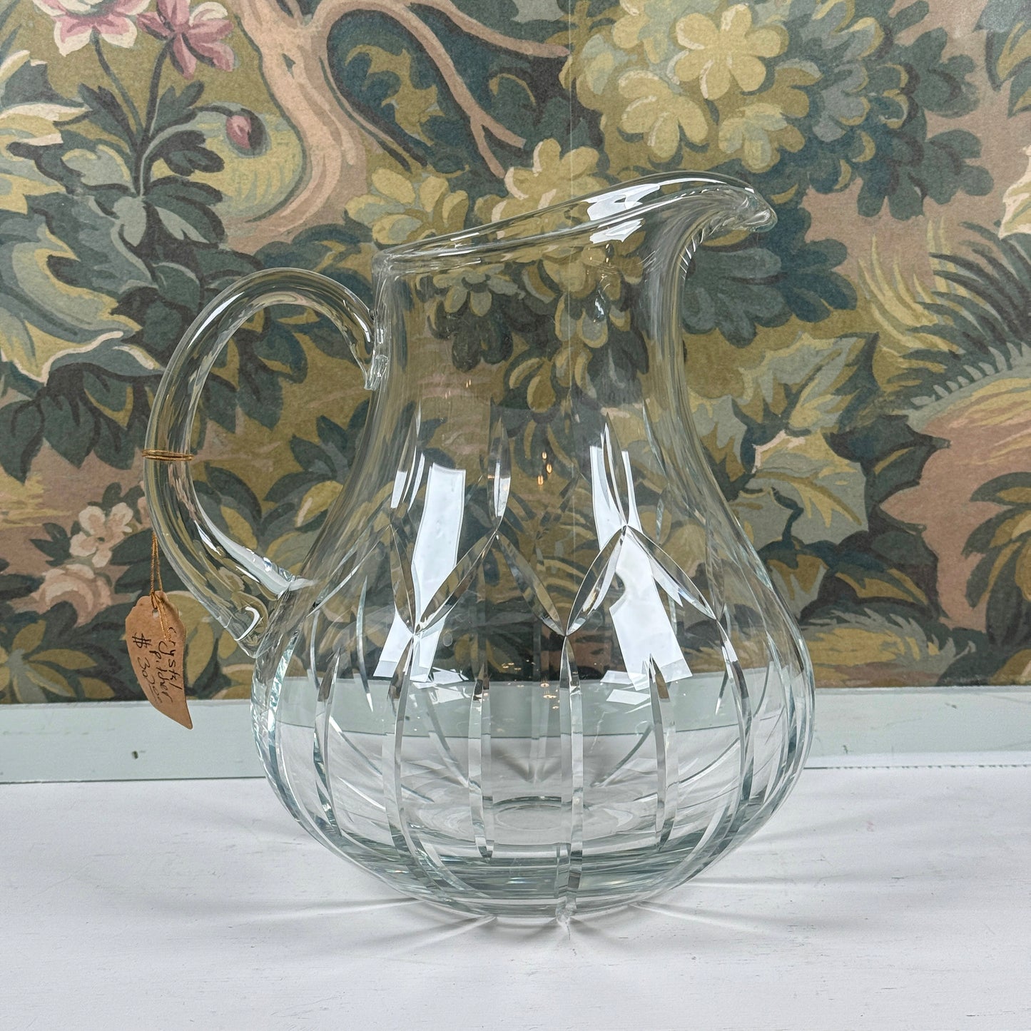Vintage Crystal Pitcher