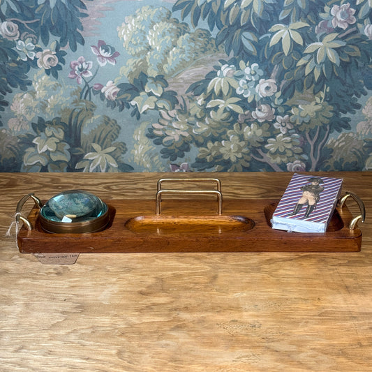 Mid Century Wood Trinket Valet