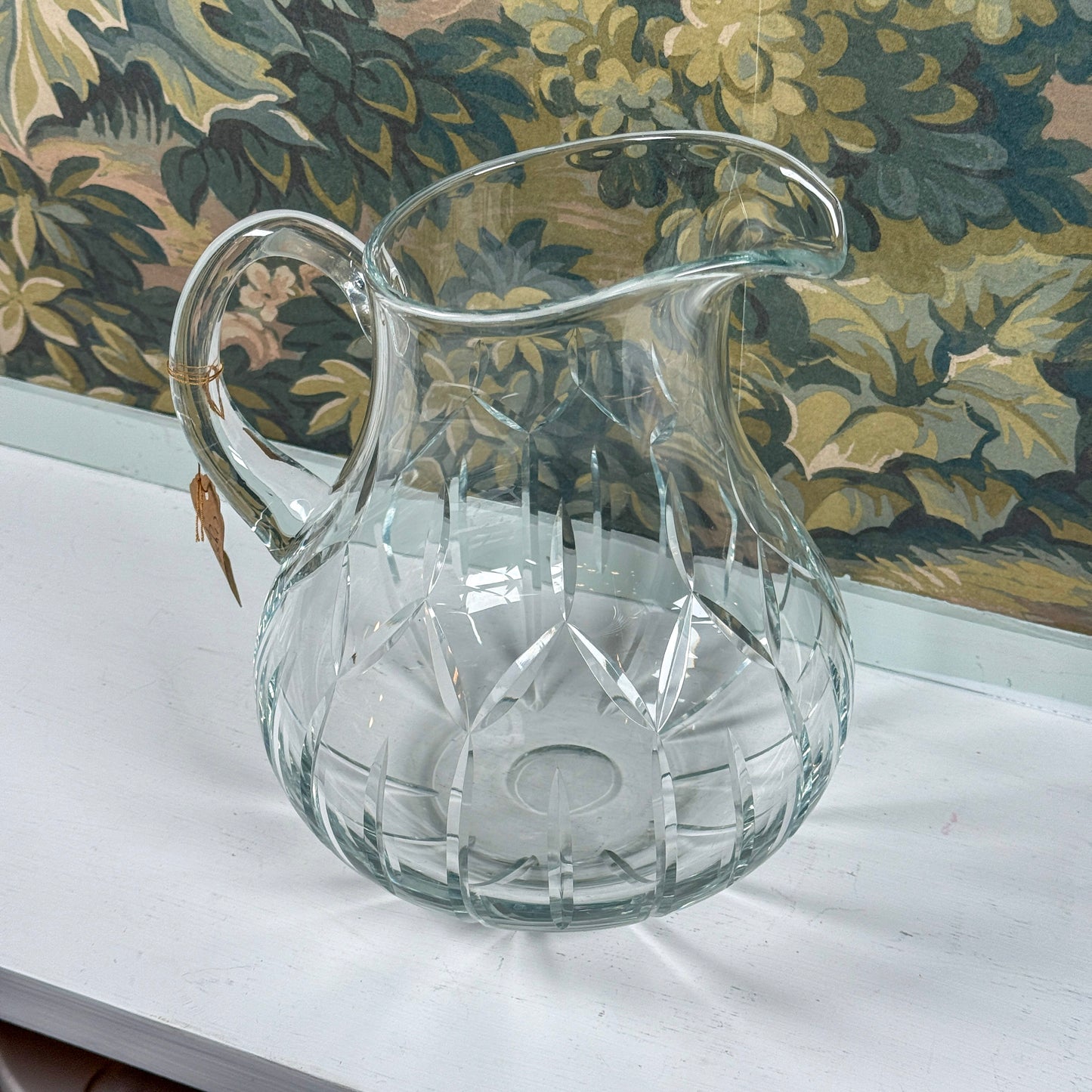 Vintage Crystal Pitcher