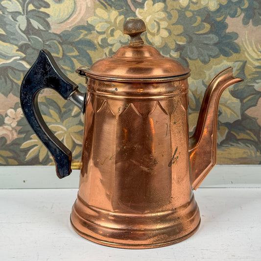 Copper Coffee Pitcher