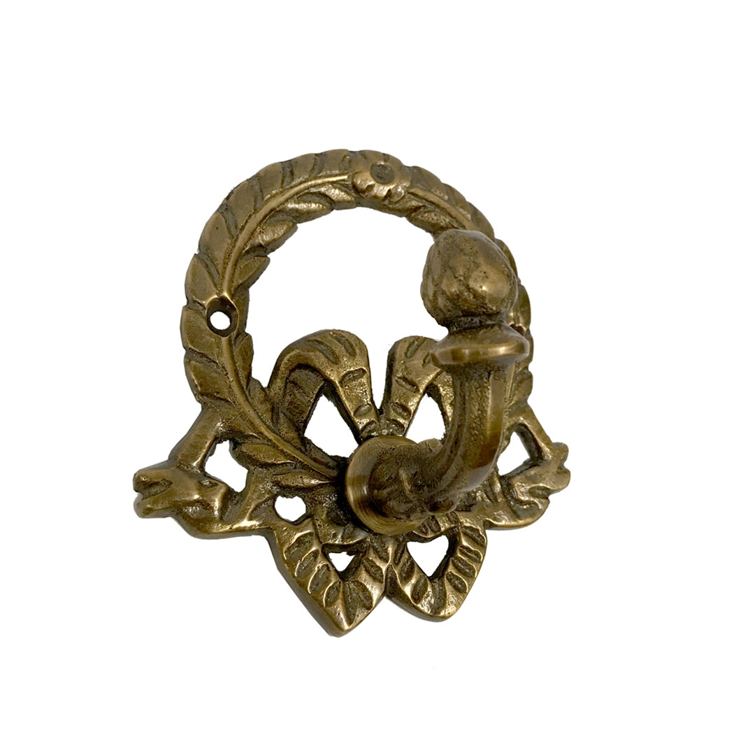 Brass Wreath Wall Hook