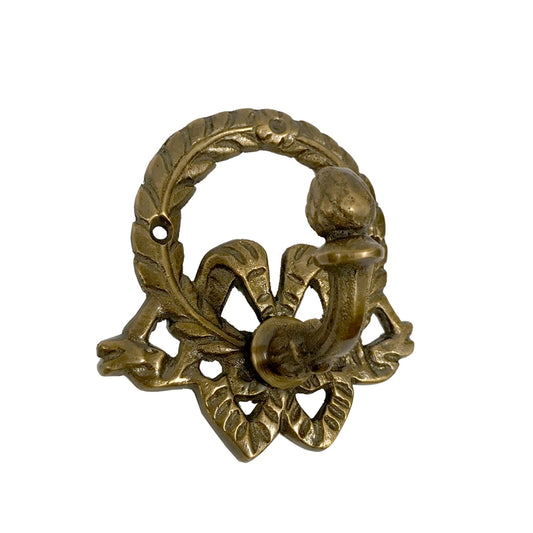 Brass Wreath Wall Hook