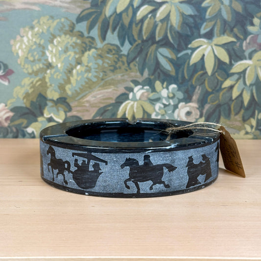 Black Stone Ashtray