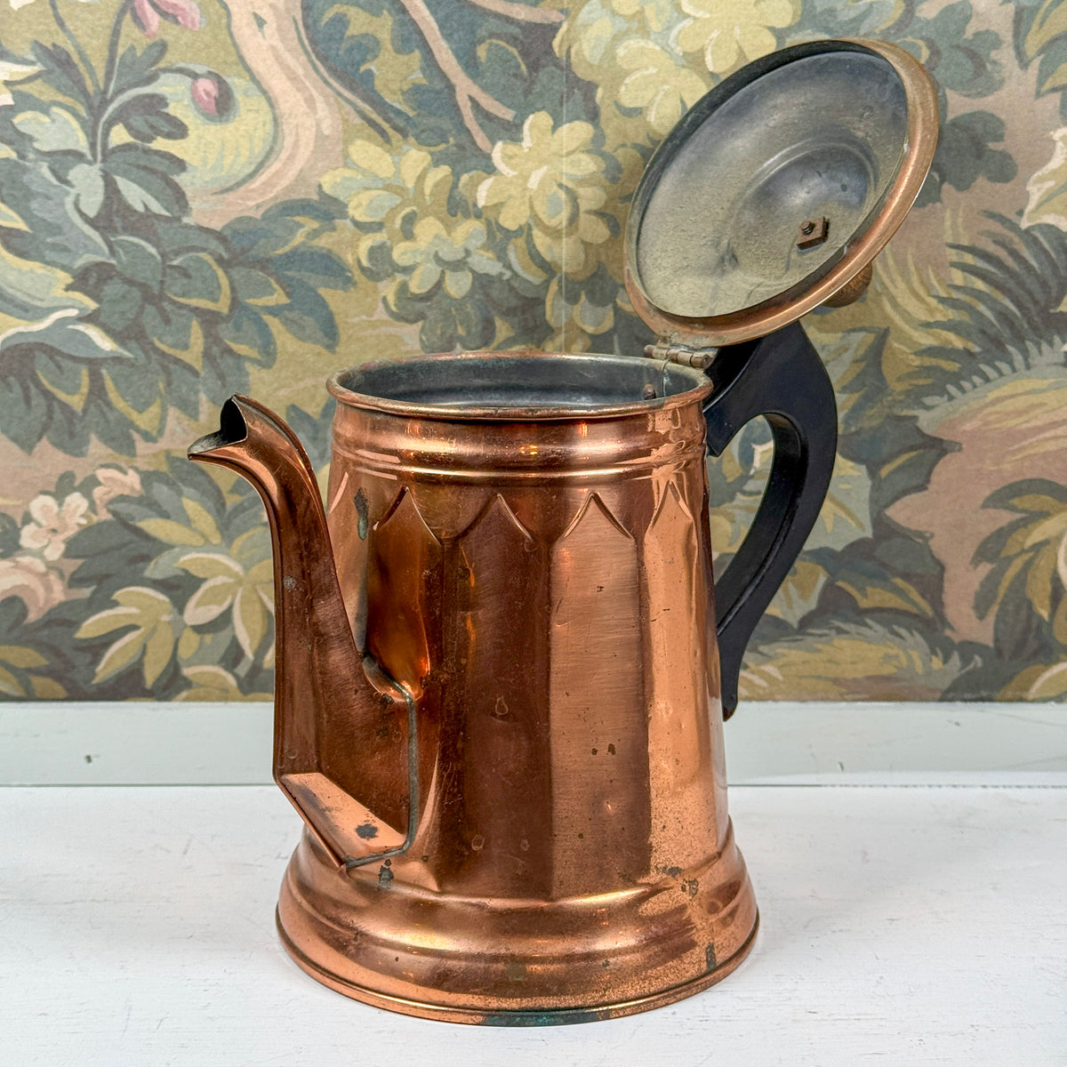 Copper Coffee Pitcher