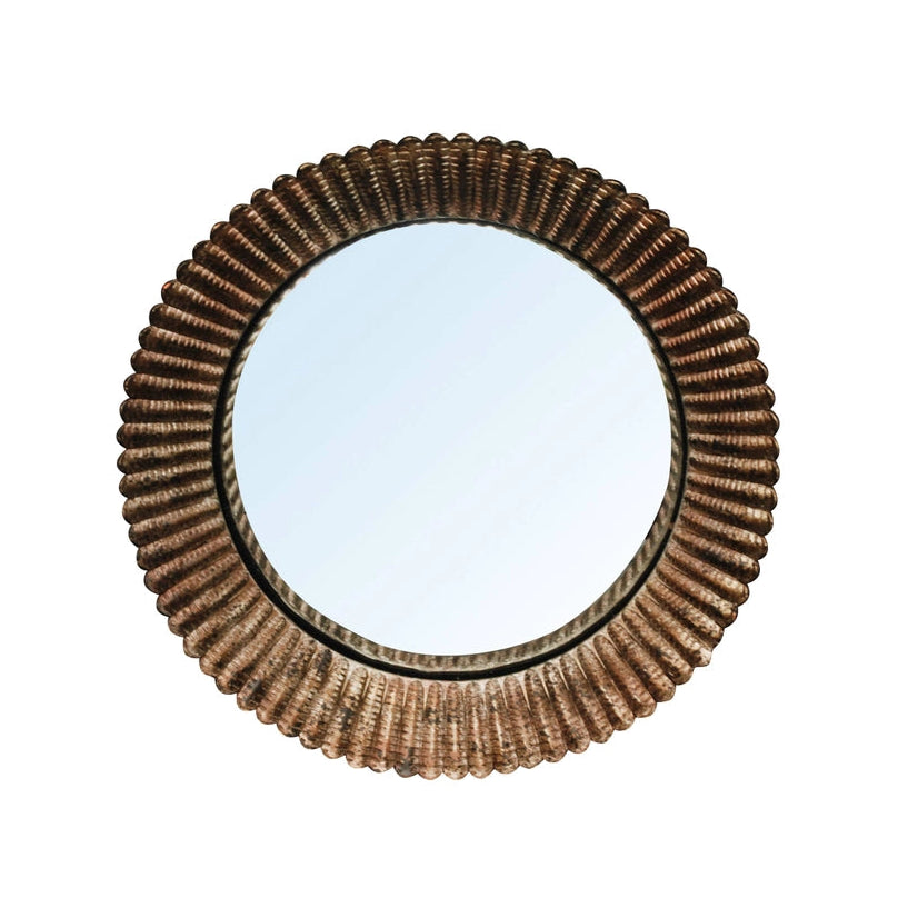 Pleated Convex Mirror