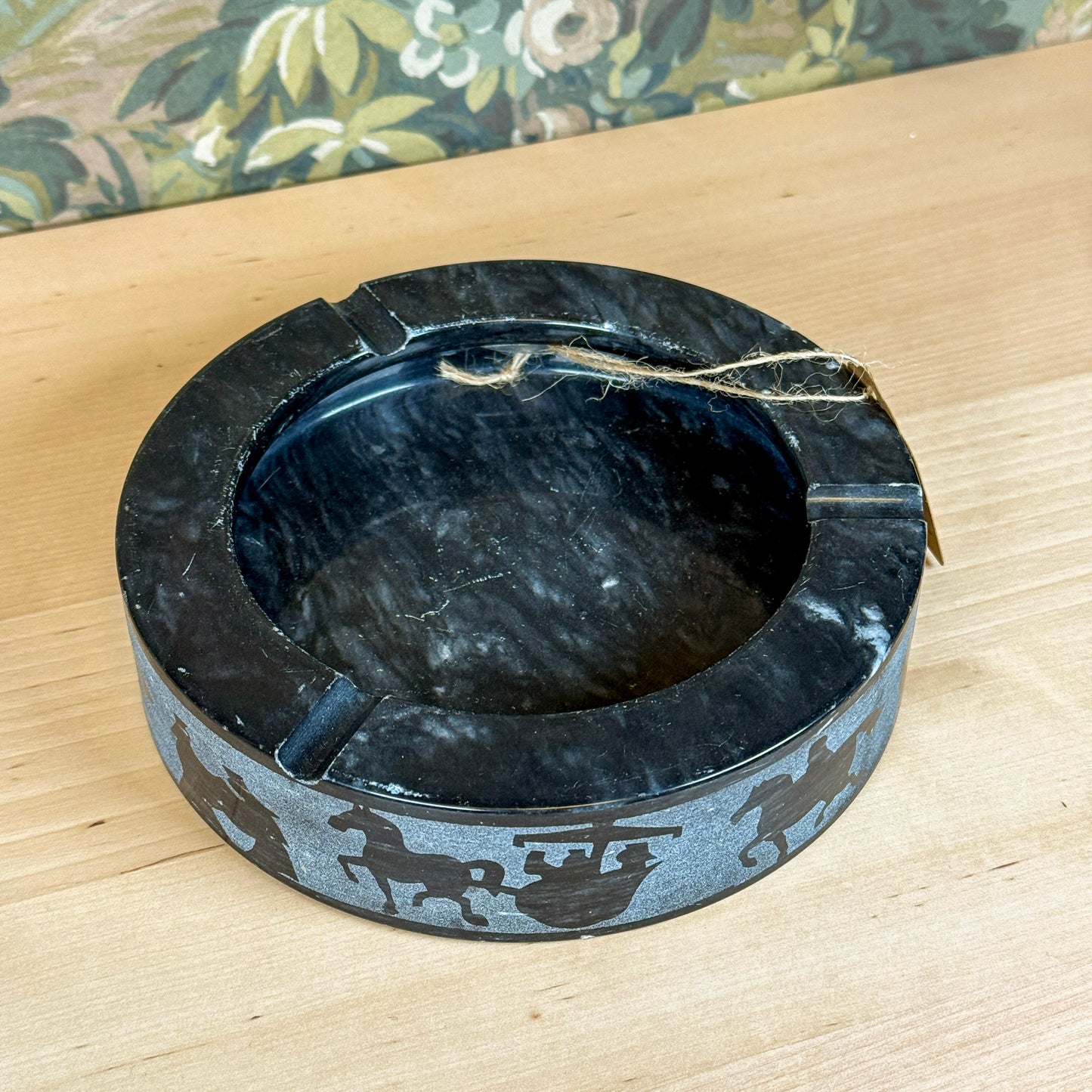 Black Stone Ashtray