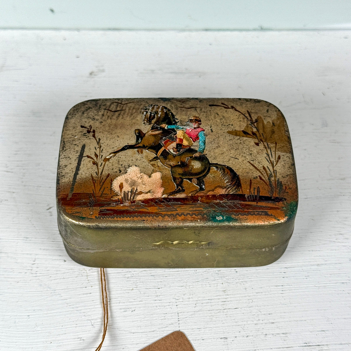 Antique Russian Trinket Box
