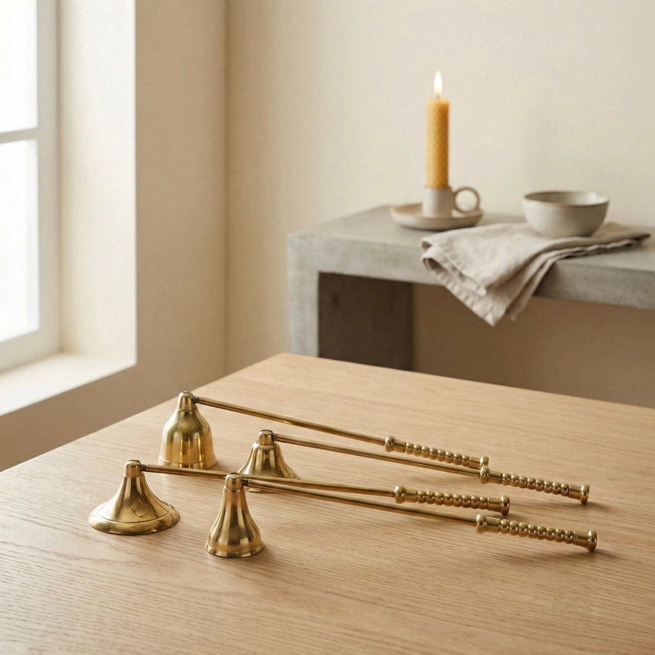 Gilded Candle Snuffer