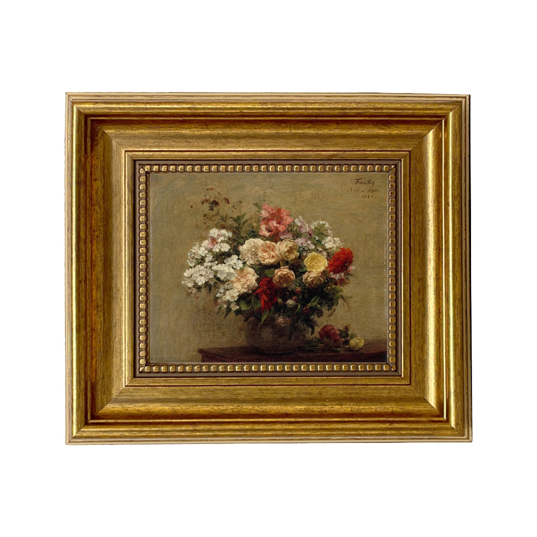 Summer Flowers Framed Painting Print