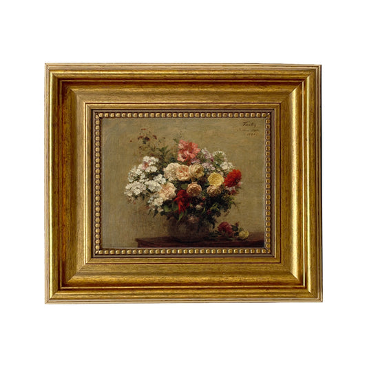 Summer Flowers Framed Painting Print