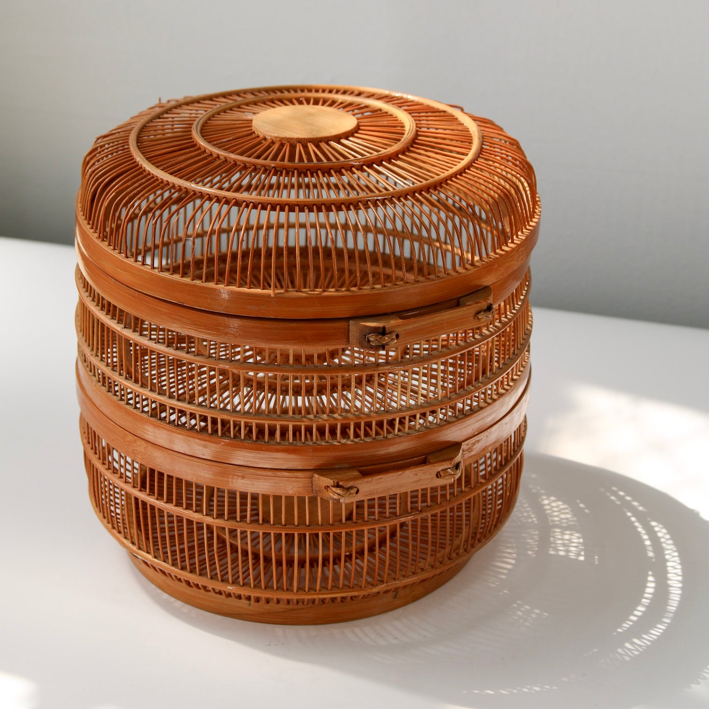 Woven Bamboo Basket