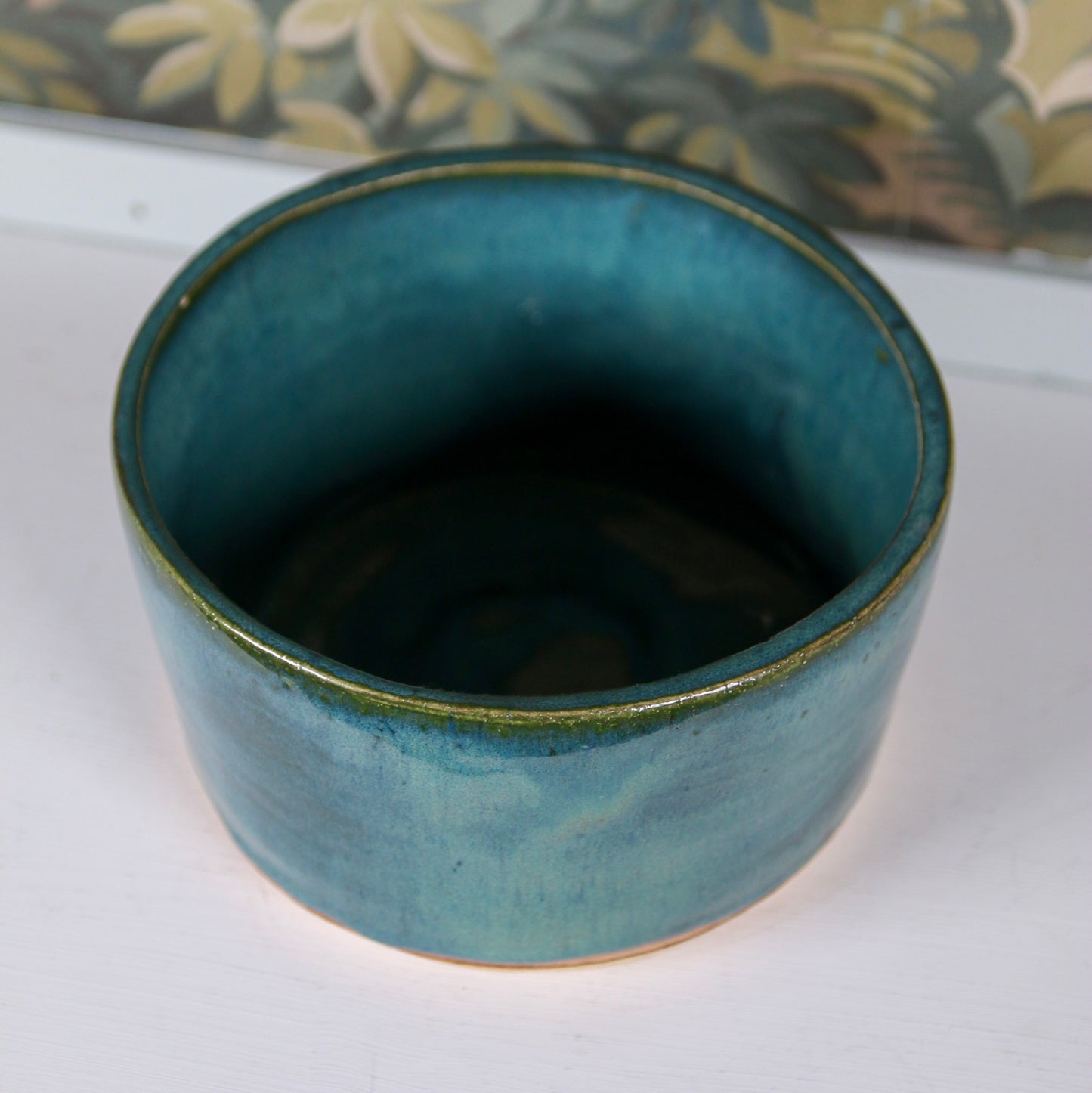 Handmade Blue Pottery Catchall