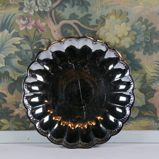 Silver Scalloped Bowl