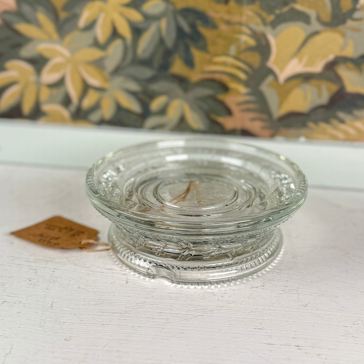 Glass Pillar Dish
