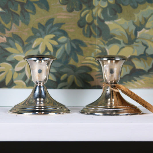 Gorham Silver Candlesticks