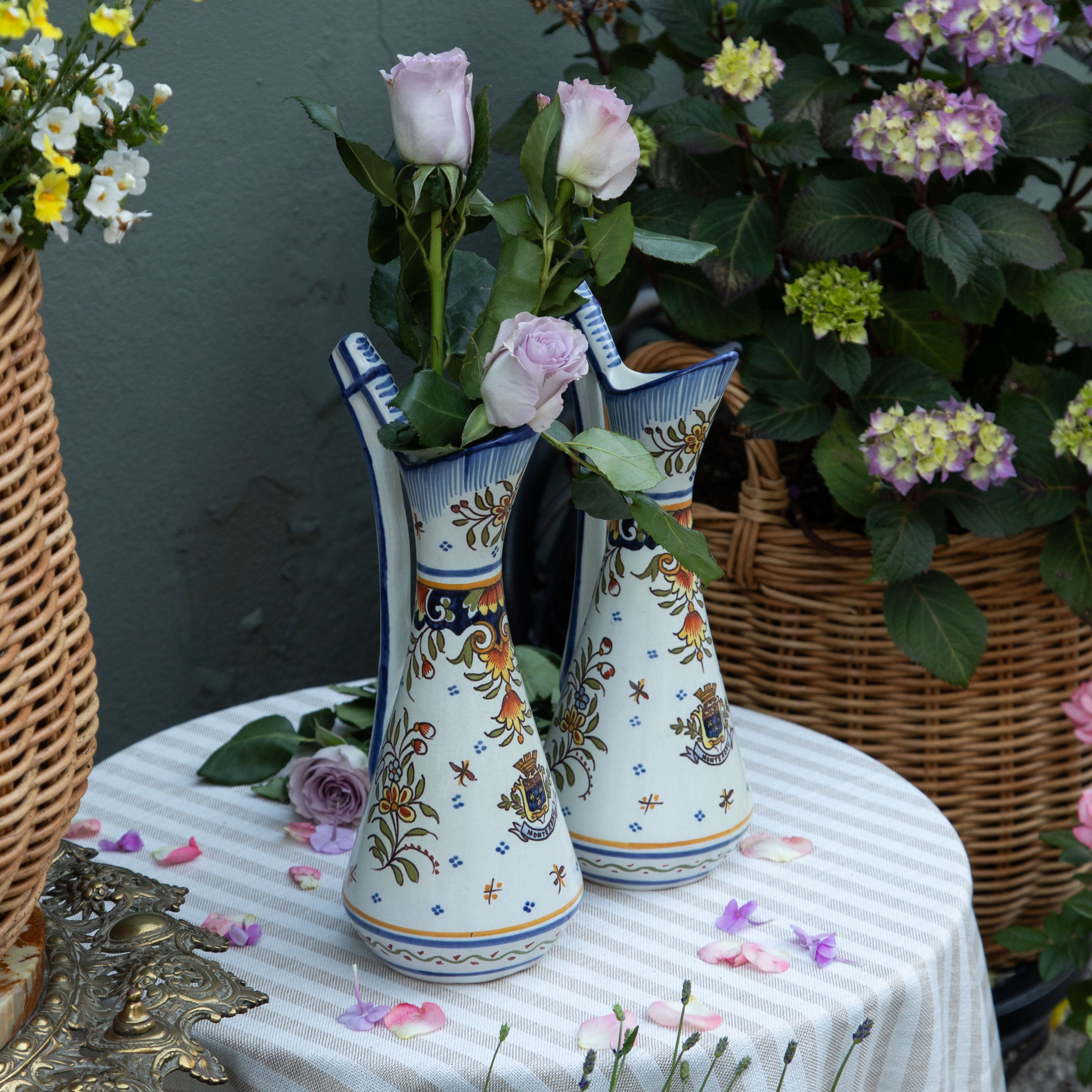 Antique French Faience Pitcher – House 15