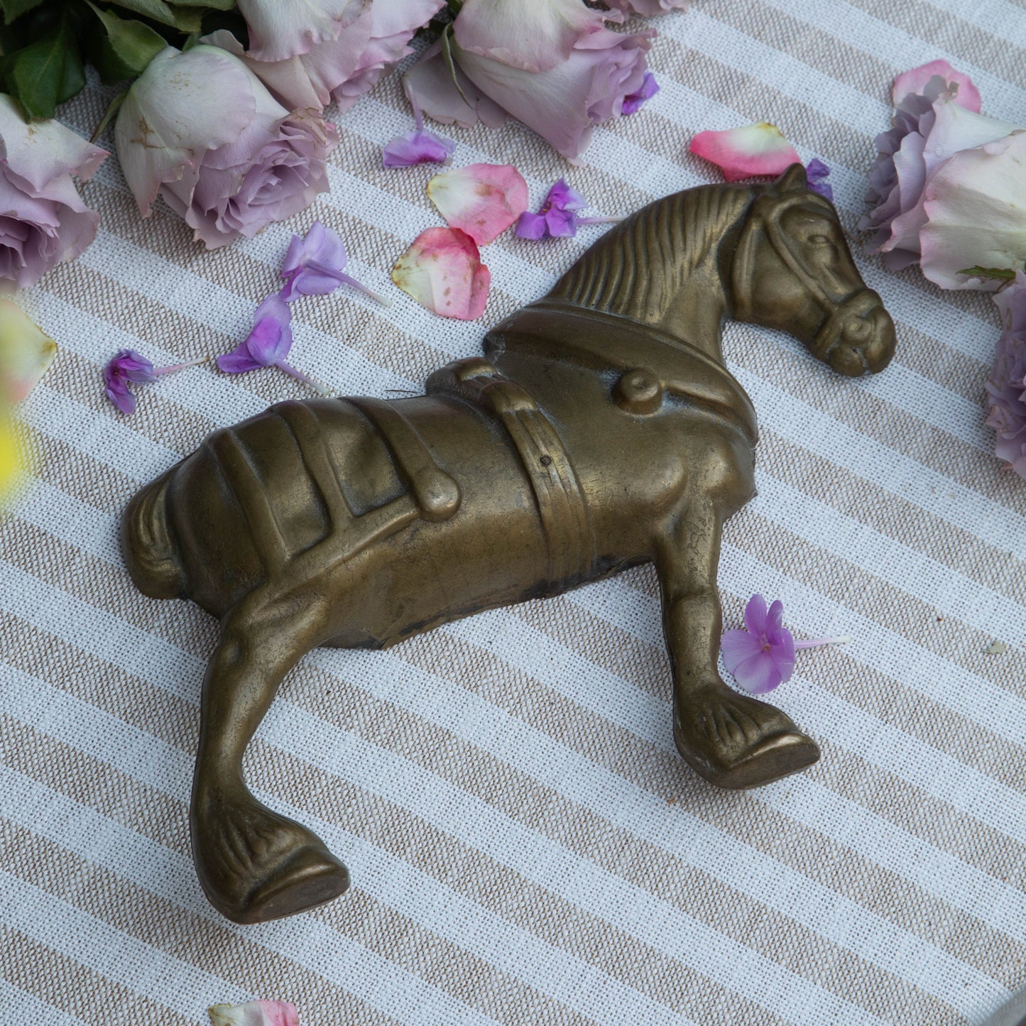 Brass Horse Wall Decal