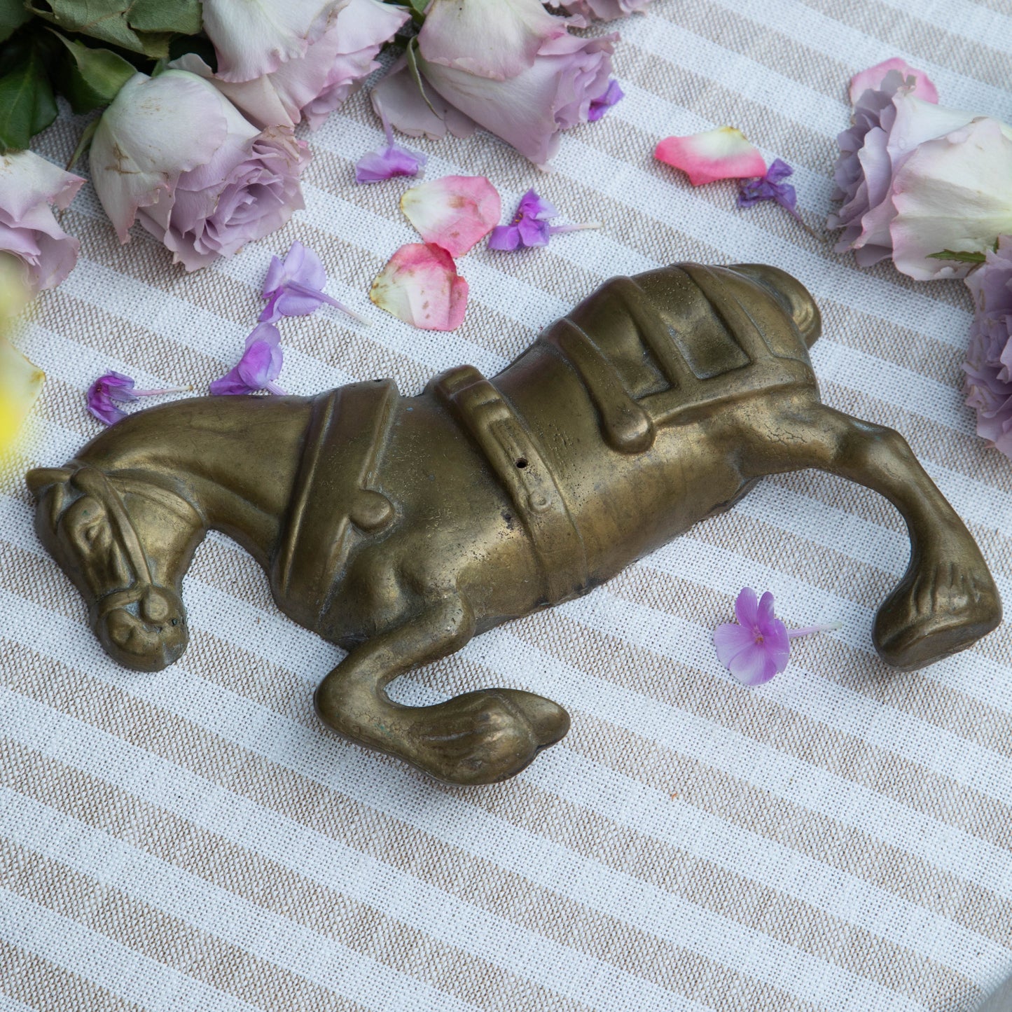 Brass Horse Wall Decal