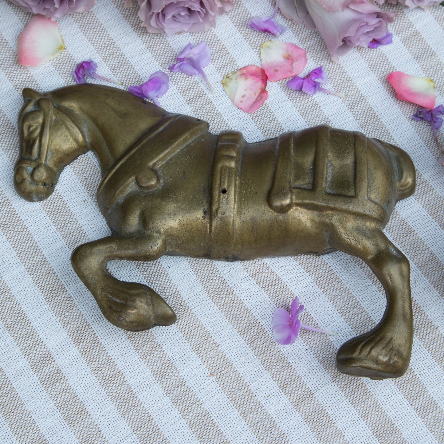 Brass Horse Wall Decal