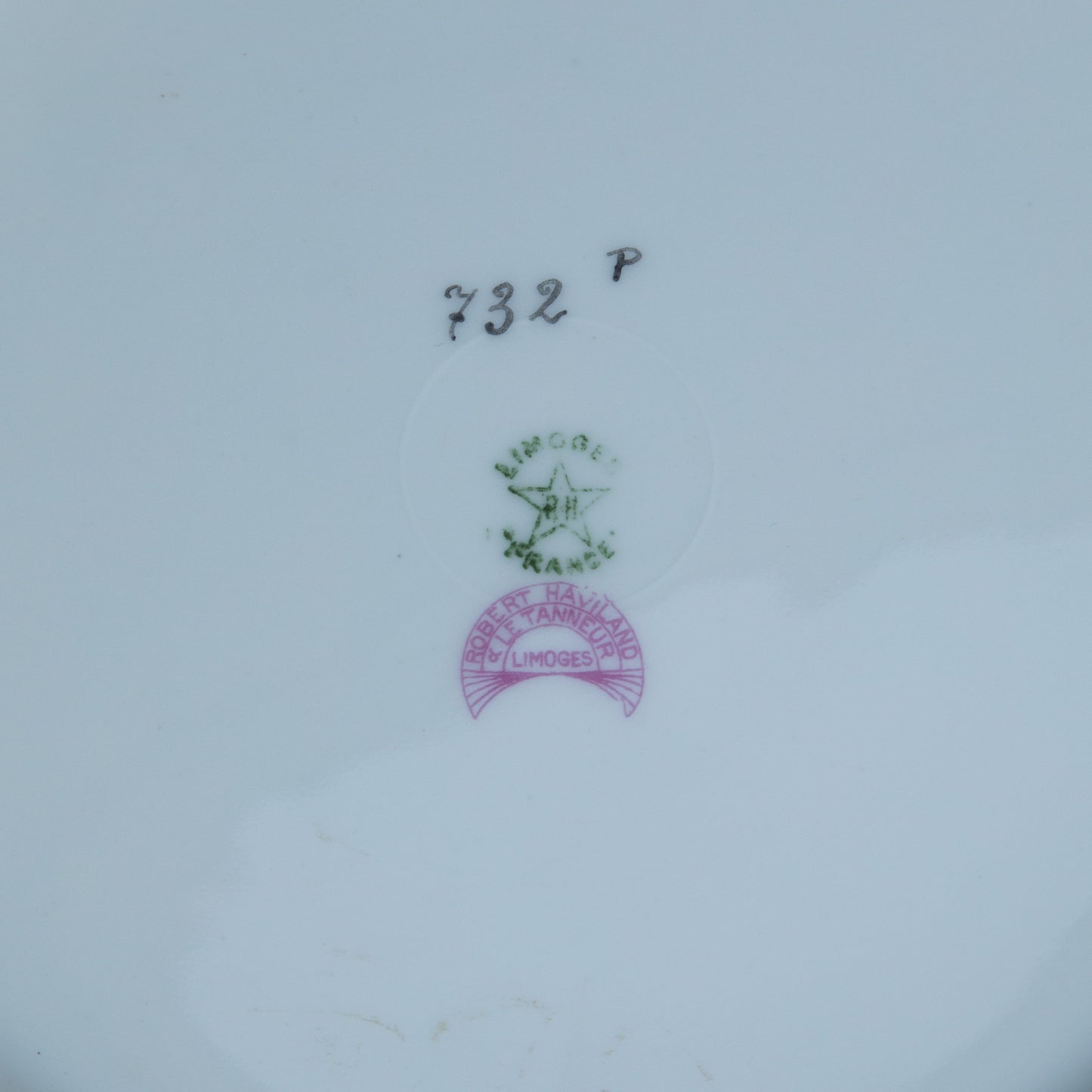 Vintage Floral Plate