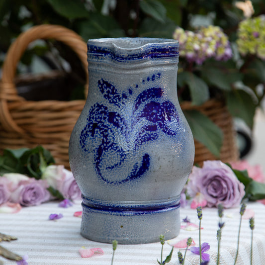 Vintage Large Salt Glaze Pitcher