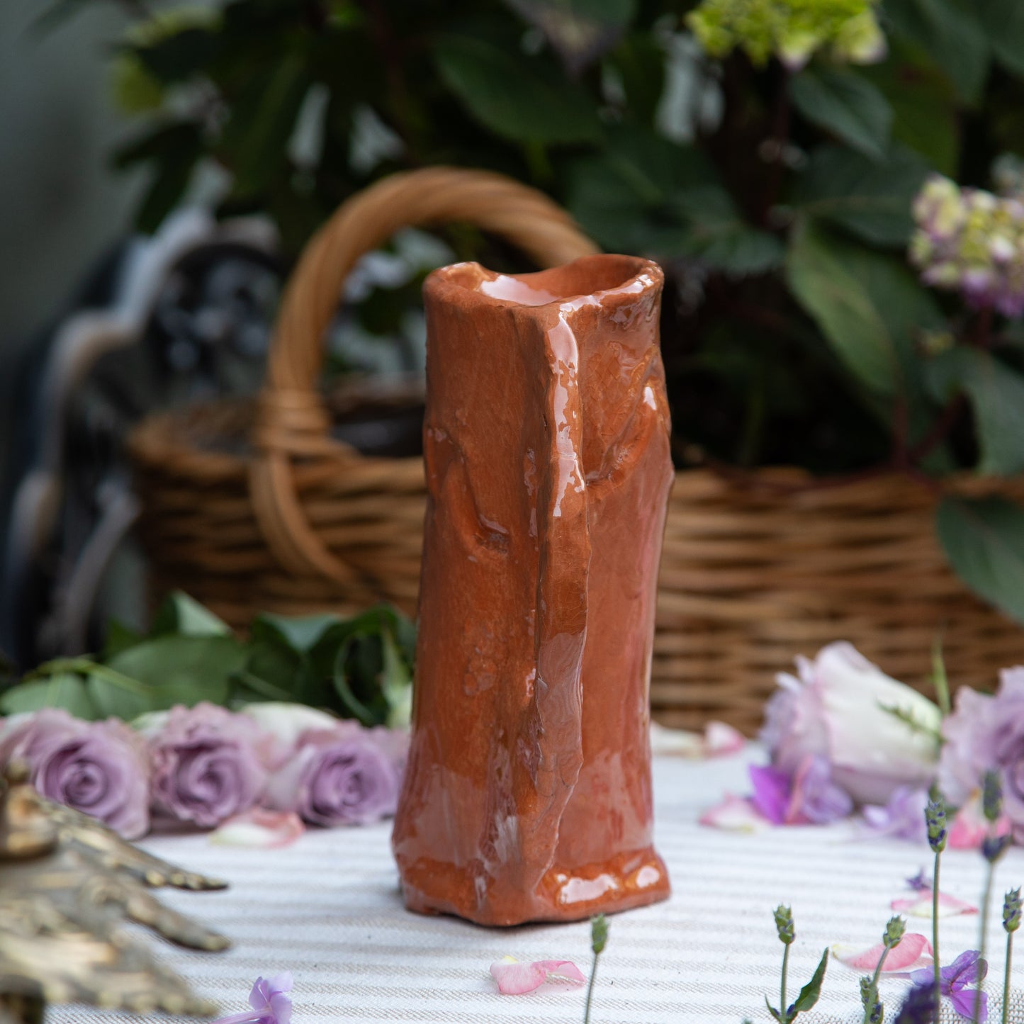 Handmade Ugly Pottery Pitcher