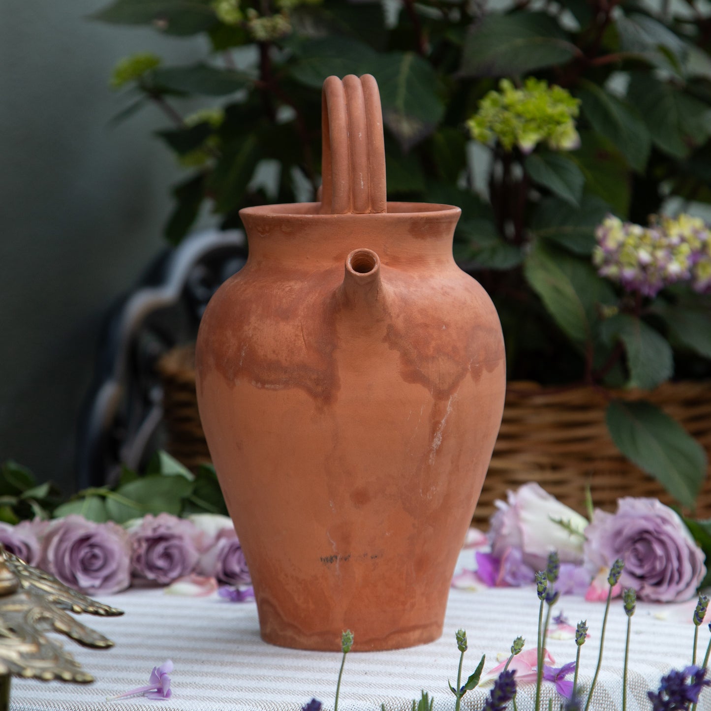 French Terracotta Jug