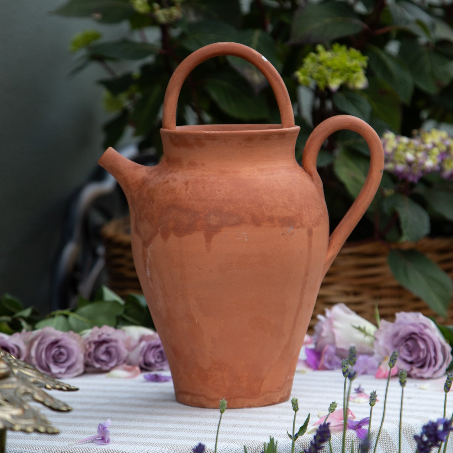 French Terracotta Jug