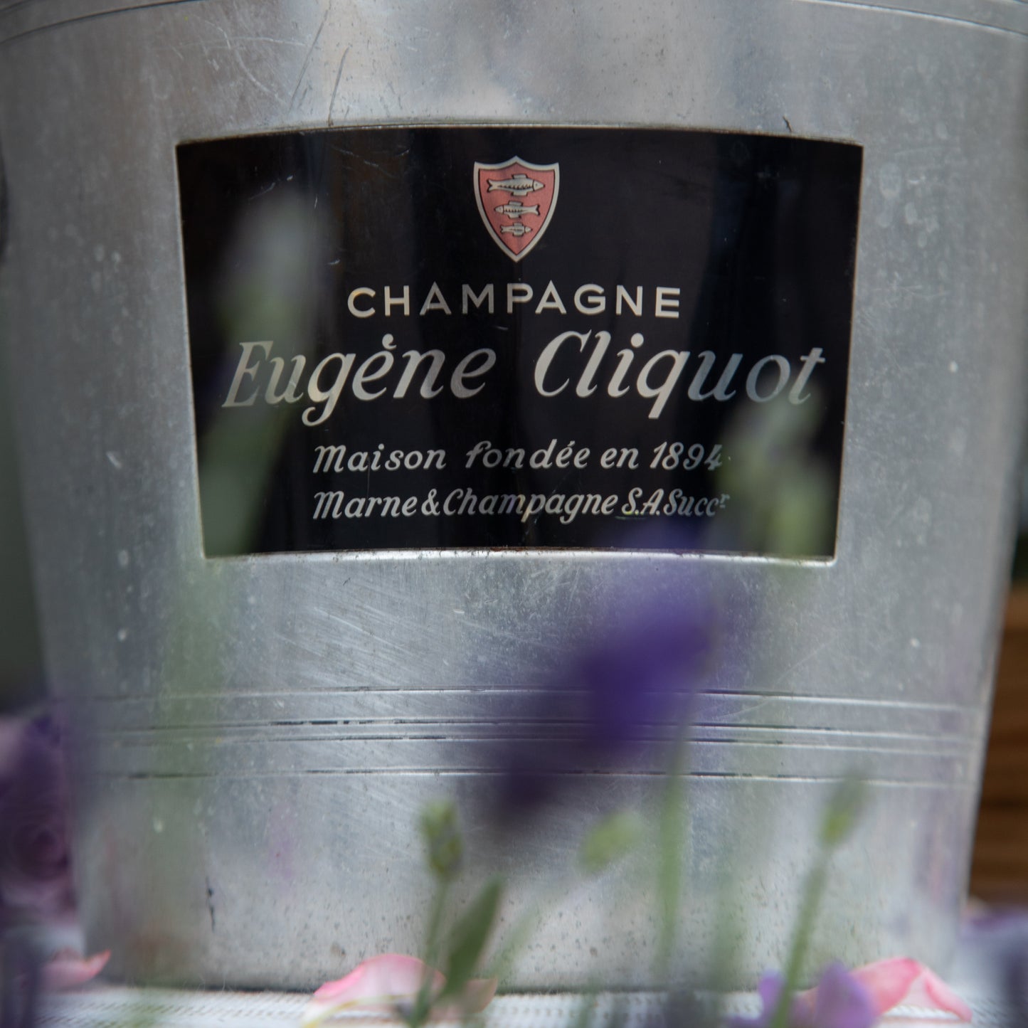 French Eugène Cliquot Champagne Ice Bucket