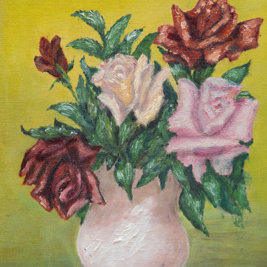 Flowers for the Table Framed Original Painting