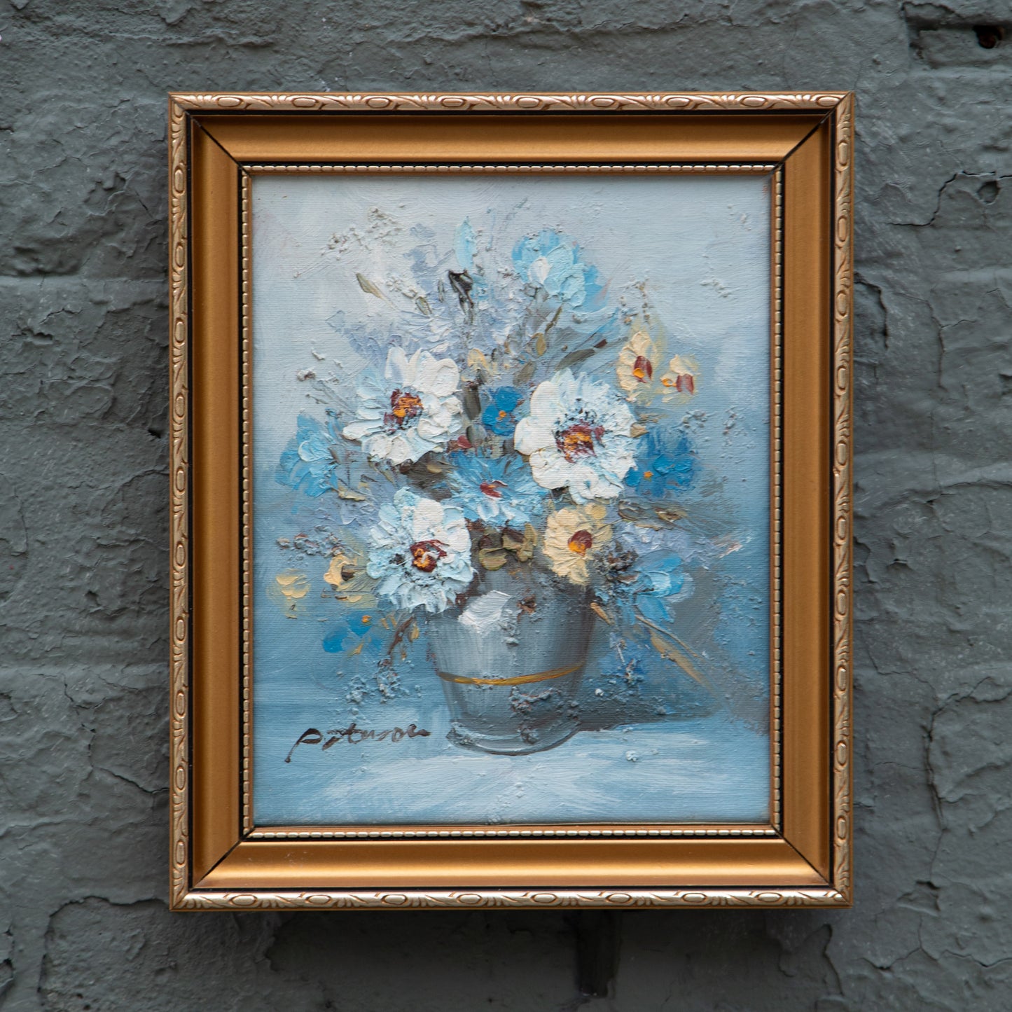 A Little Happier Than the Rest Framed Original Painting