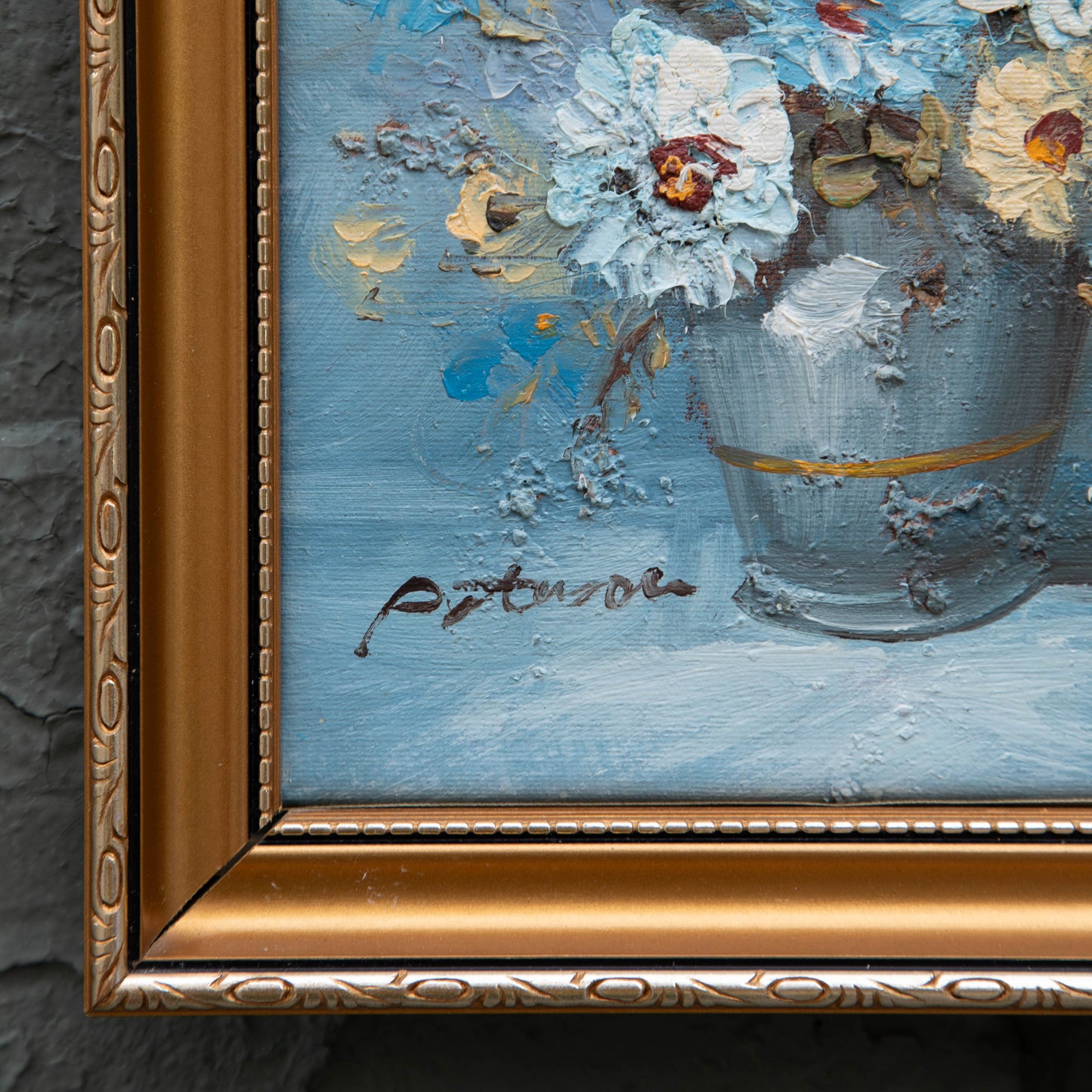 A Little Happier Than the Rest Framed Original Painting