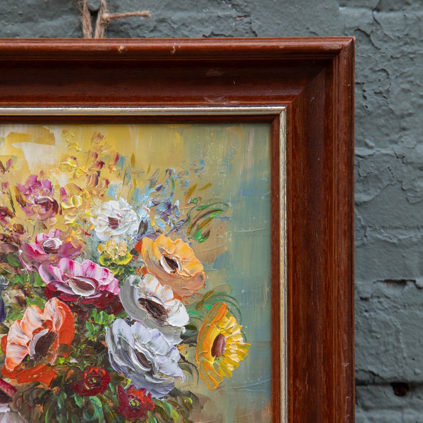 Picked on the Walk Home Framed Original Painting