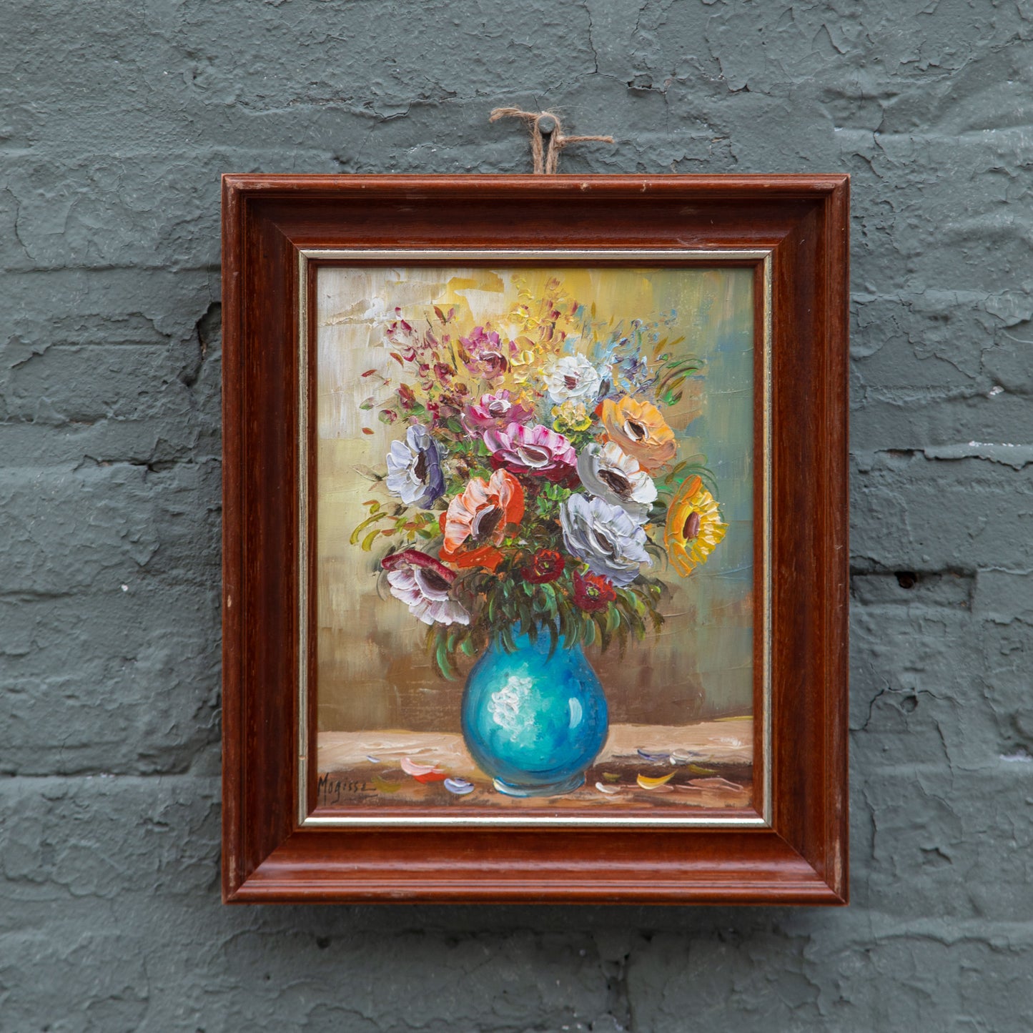 Picked on the Walk Home Framed Original Painting